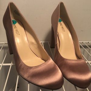 Nine West Leroux Satin Heels